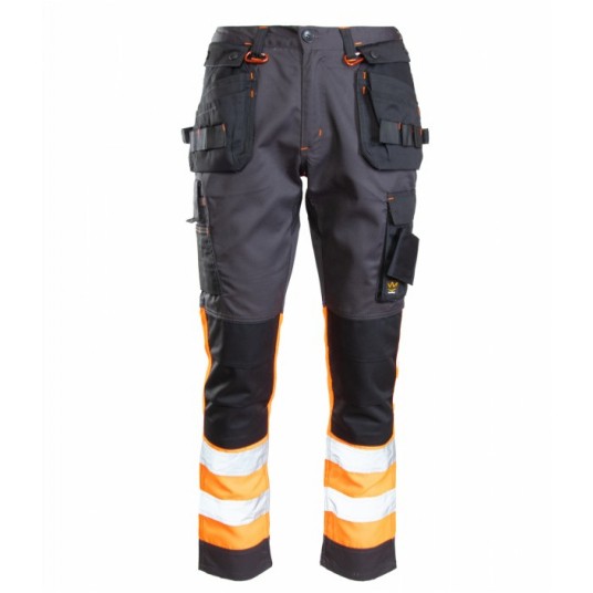 SPODNIE DO PASA SEVEN KINGS FLASH - POMARAŃCZOWY