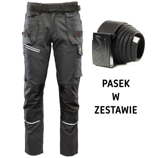 SPODNIE DO PASA SEVEN KINGS PRO GRAFIT