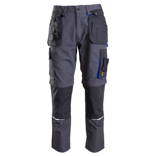 SPODNIE DO PASA SEVEN KINGS TOPAZ - STALOWY