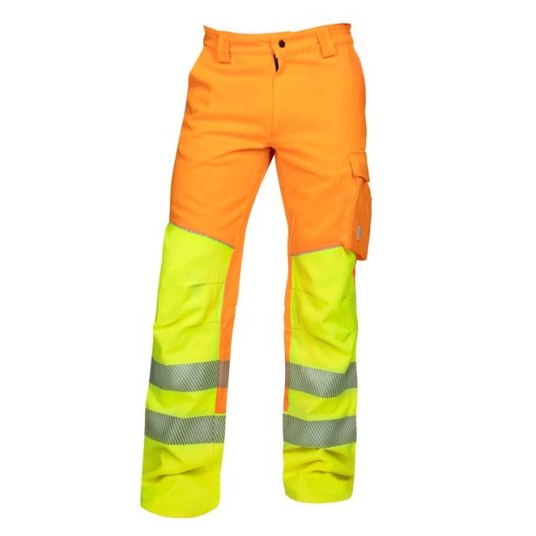 SPODNIE DO PASA SIGNAL - POMARAŃCZOWY - 176-182CM