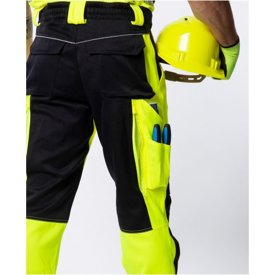 SPODNIE DO PASA SIGNAL - ŻÓŁTO-CZARNY - 170-175CM