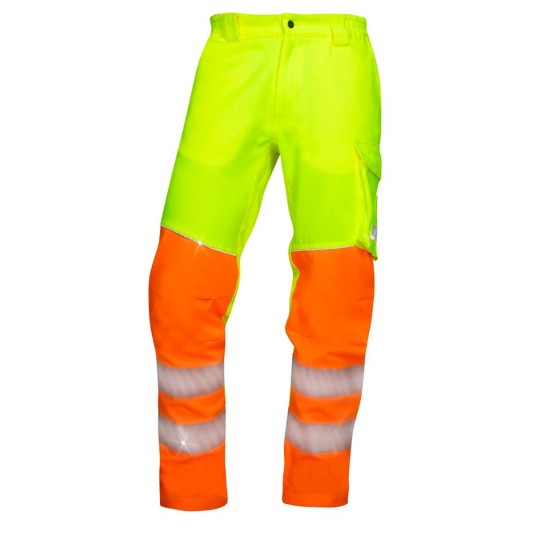 SPODNIE DO PASA SIGNAL - ŻÓŁTO-POMARAŃCZOWY - 176-182CM