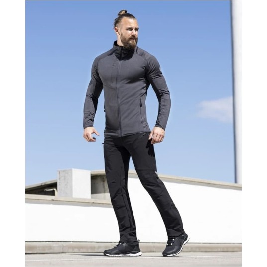 SPODNIE DO PASA SOFTSHELL ARDON®CITYCONIC® - CZARNY