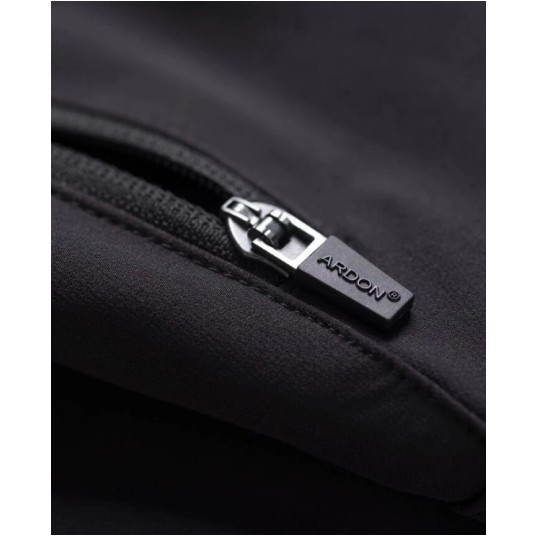 SPODNIE DO PASA SOFTSHELL ARDON®CITYCONIC® - CZARNY