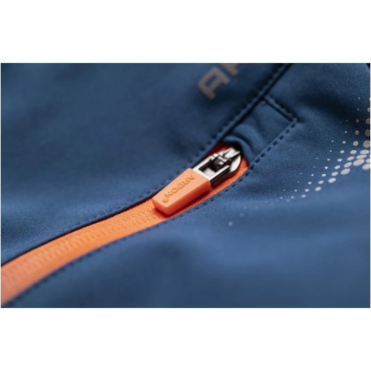 SPODNIE DO PASA SOFTSHELL ARDON®CREATRON® MĘSKIE - NIEBIESKI