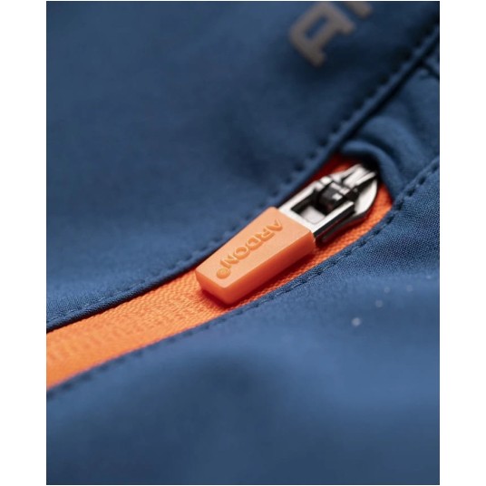 SPODNIE DO PASA SOFTSHELL ARDON®CREATRON® MĘSKIE - NIEBIESKI