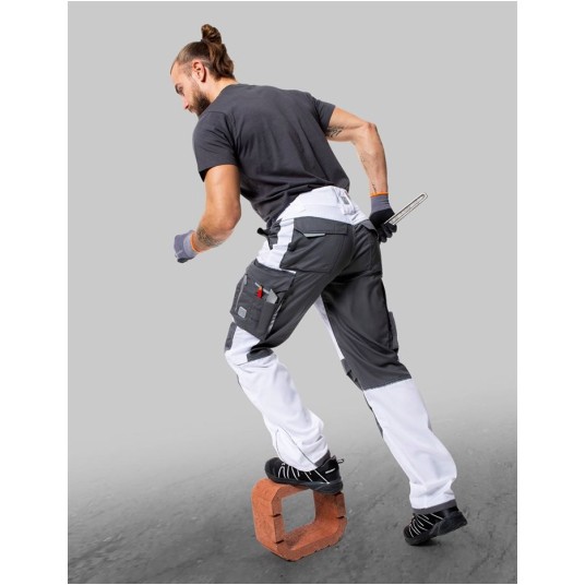 SPODNIE DO PASA SUMMER - BIAŁY - 170-175CM