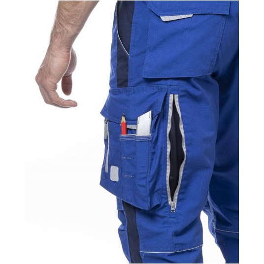 SPODNIE DO PASA URBAN+ - NIEBIESKI - 176-182CM