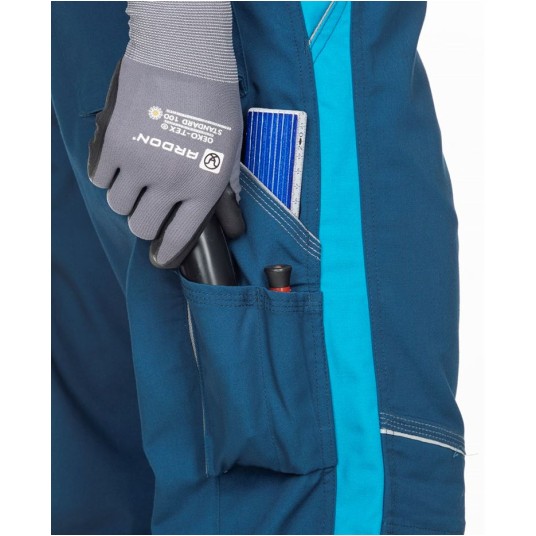 SPODNIE DO PASA URBAN - NIEBIESKI - 176-182CM