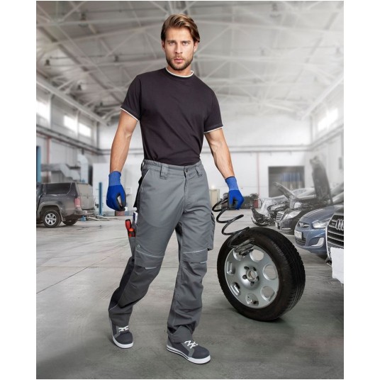 SPODNIE DO PASA URBAN+ - SZARY - 183-190CM