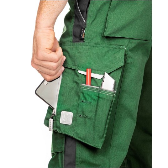 SPODNIE DO PASA URBAN+ - ZIELONY - 183-190CM