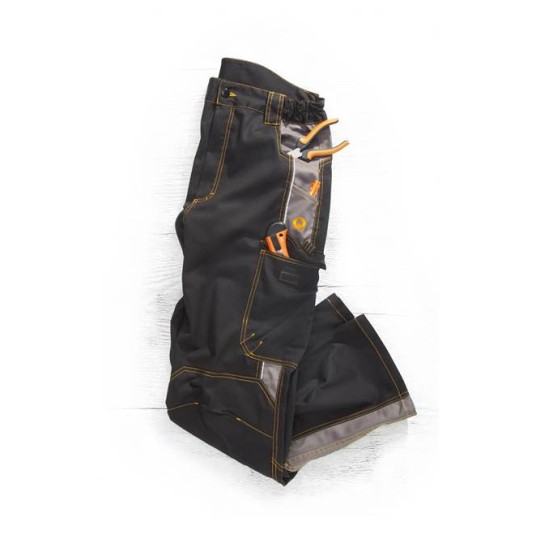 SPODNIE DO PASA VISION 02 - CZARNO-SZARY - 176-182CM