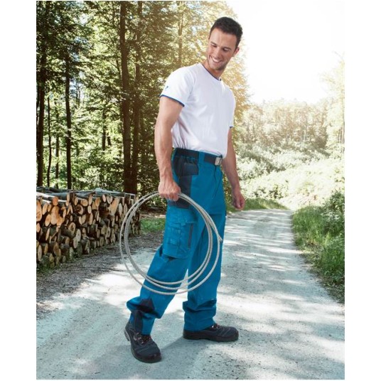 SPODNIE DO PASA VISION 02 - NIEBIESKI - 176-182CM