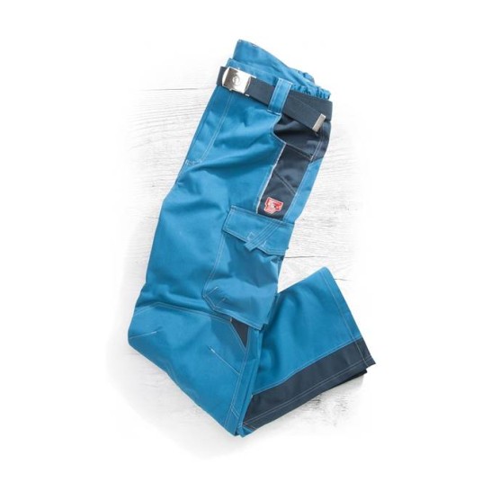 SPODNIE DO PASA VISION 02 - NIEBIESKI - 183-190CM