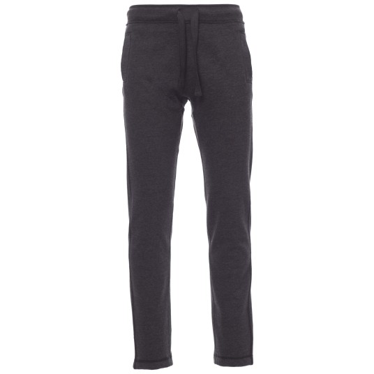 SPODNIE DRESOWE COLLEGE - CZARNY MELANŻ