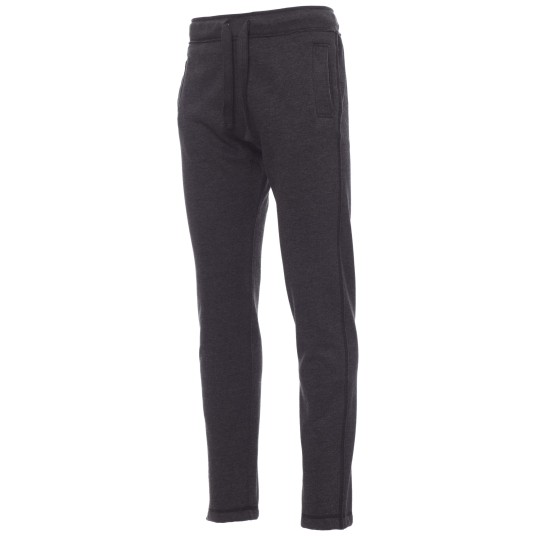 SPODNIE DRESOWE COLLEGE - CZARNY MELANŻ