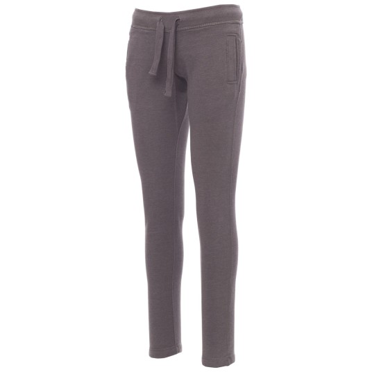 SPODNIE DRESOWE COLLEGE LADY - SZARY STALOWY MELANŻ