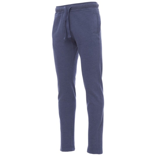 SPODNIE DRESOWE COLLEGE - MELANŻ JASNY DENIM