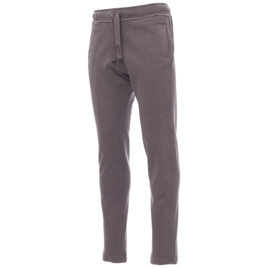 SPODNIE DRESOWE COLLEGE - SZARY STALOWY MELANŻ