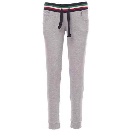 SPODNIE DRESOWE FREEDOM+LADY MELANGE - SZARY MELANŻ-WŁOCHY