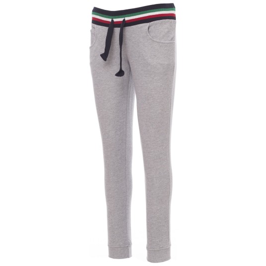 SPODNIE DRESOWE FREEDOM+LADY MELANGE - SZARY MELANŻ-WŁOCHY