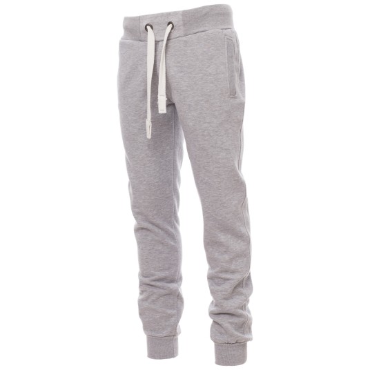 SPODNIE DRESOWE SEATTLE MELANGE - SZARY MELANŻ