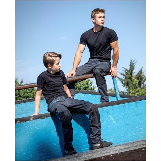 SPODNIE DZIECIĘCE ARDON 4XSTRETCH - CIEMNOSZARY