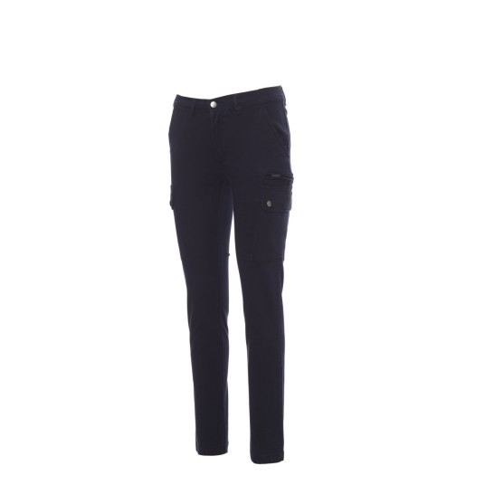 SPODNIE ELASTYCZNE LETNIE DAMSKIE FOREST STRETCH SUMMER LADY - GRANATOWY
