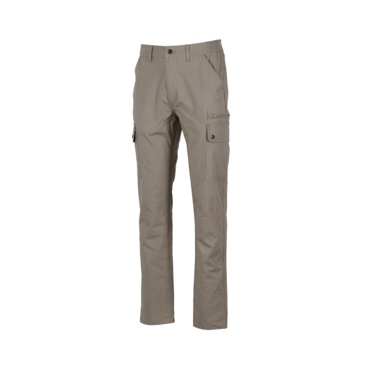 SPODNIE ELASTYCZNE LETNIE MĘSKIE FOREST STRETCH SUMMER - KHAKI
