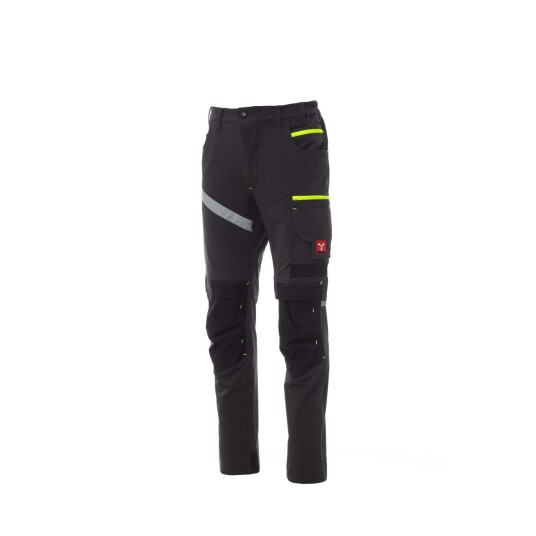 SPODNIE ELASTYCZNE LETNIE UNISEX NEXT 4W SUMMER - ANTRACYTOWY/CZARNY