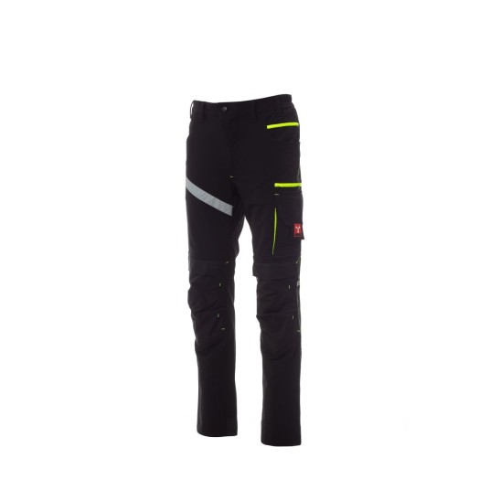 SPODNIE ELASTYCZNE LETNIE UNISEX NEXT 4W SUMMER - CZARNY/CZARNY