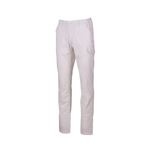 SPODNIE ELASTYCZNE LETNIE UNISEX POWER STRETCH SUMMER - BIAŁY