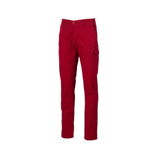 SPODNIE ELASTYCZNE LETNIE UNISEX POWER STRETCH SUMMER - BORDOWY