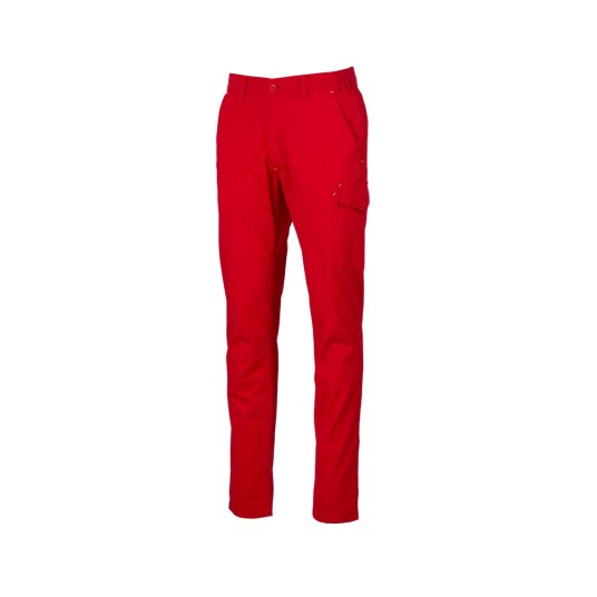 SPODNIE ELASTYCZNE LETNIE UNISEX POWER STRETCH SUMMER - CZERWONY