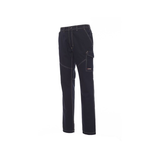 SPODNIE ELASTYCZNE LETNIE UNISEX WORKER STRETCH SUMMER - GRANATOWY