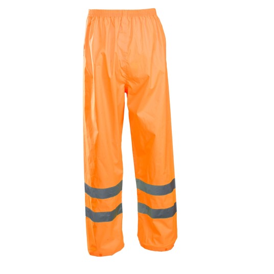 SPODNIE GROSVENOR FLASH POLIESTER/PU - POMARAŃCZOWY
