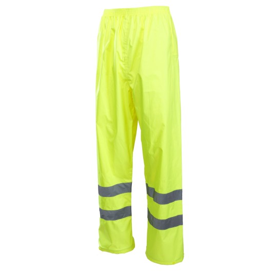 SPODNIE GROSVENOR FLASH POLIESTER/PU - ŻÓŁTY