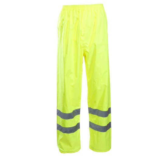 SPODNIE GROSVENOR FLASH POLIESTER/PU - ŻÓŁTY