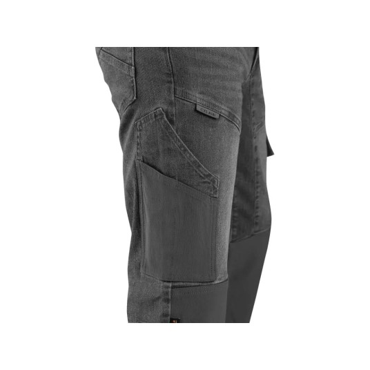 SPODNIE JEANS CXS ALBI MĘSKIE - SZARY