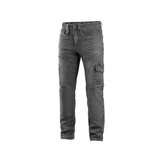 SPODNIE JEANS CXS ALBI MĘSKIE - SZARY