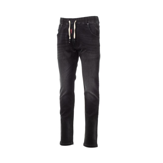 SPODNIE JEANS MĘSKIE LOS ANGELES - CZARNY