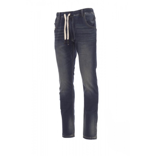 SPODNIE JEANS MĘSKIE LOS ANGELES - GŁĘBOKI NIEBIESKI