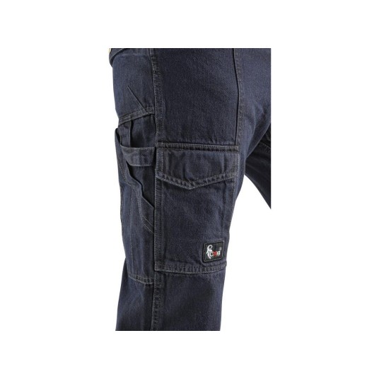 SPODNIE JEANS NIMES II MĘSKIE - GRANATOWY - 46