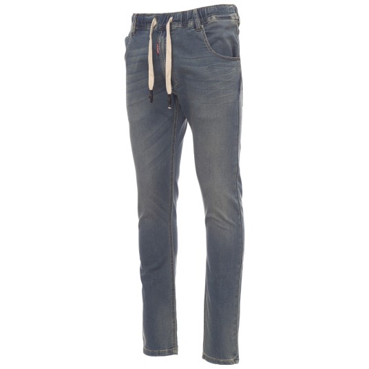 SPODNIE JEANSOWE LOS ANGELES - JASNONIEBIESKI