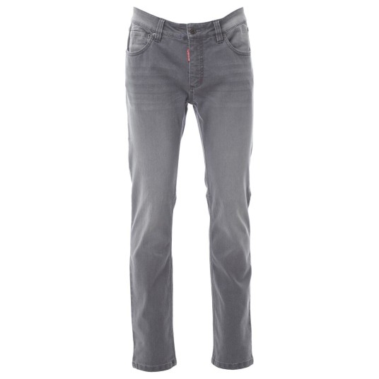 SPODNIE JEANSOWE SAN FRANCISCO - SZARY STALOWY