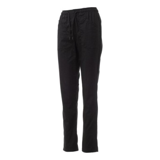 SPODNIE KUCHARSKIE HORECA FOODSERVICE COOK LADY - CZARNY