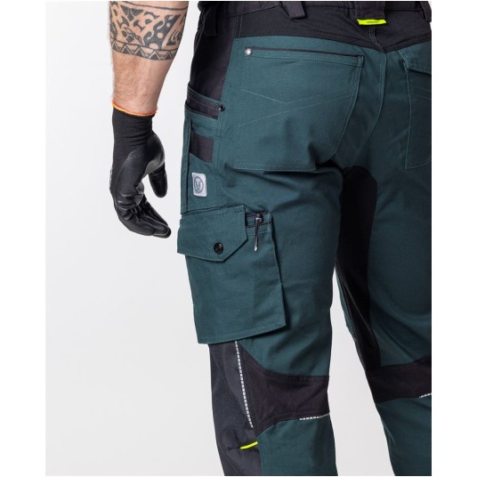 SPODNIE OGRODNICZKI ARDON®4XSTRETCH® - CIEMNO-ZIELONY