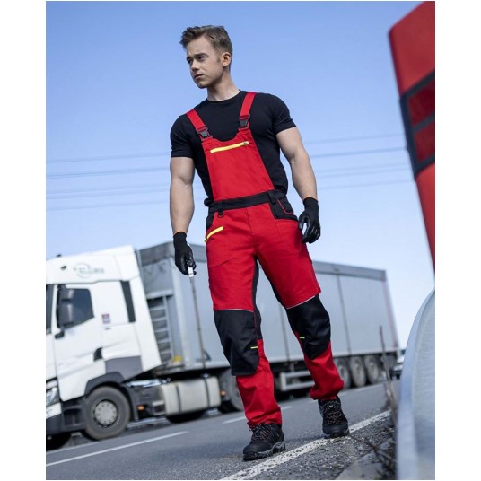 SPODNIE OGRODNICZKI ARDON®4XSTRETCH® - CZERWONY