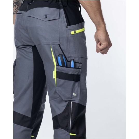 SPODNIE OGRODNICZKI ARDON 4XSTRETCH - SZARY