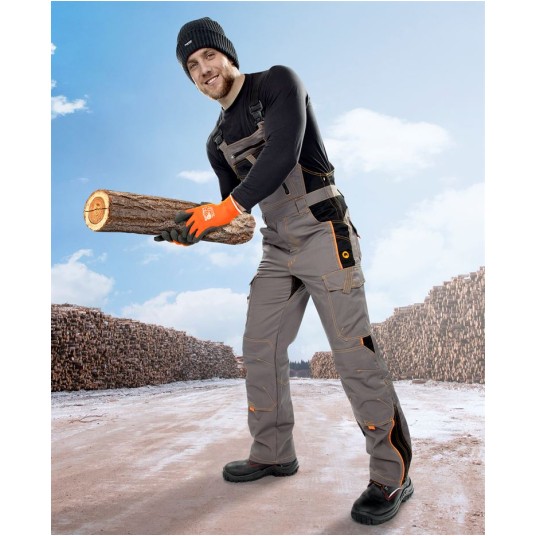 SPODNIE OGRODNICZKI ARDON®VISION ZIMOWE - SZARY